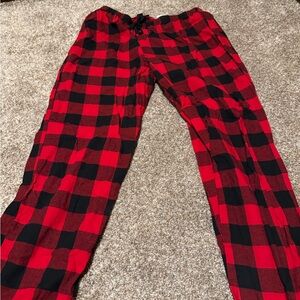 Red and Black Buffalo Plaid Lounge Pants